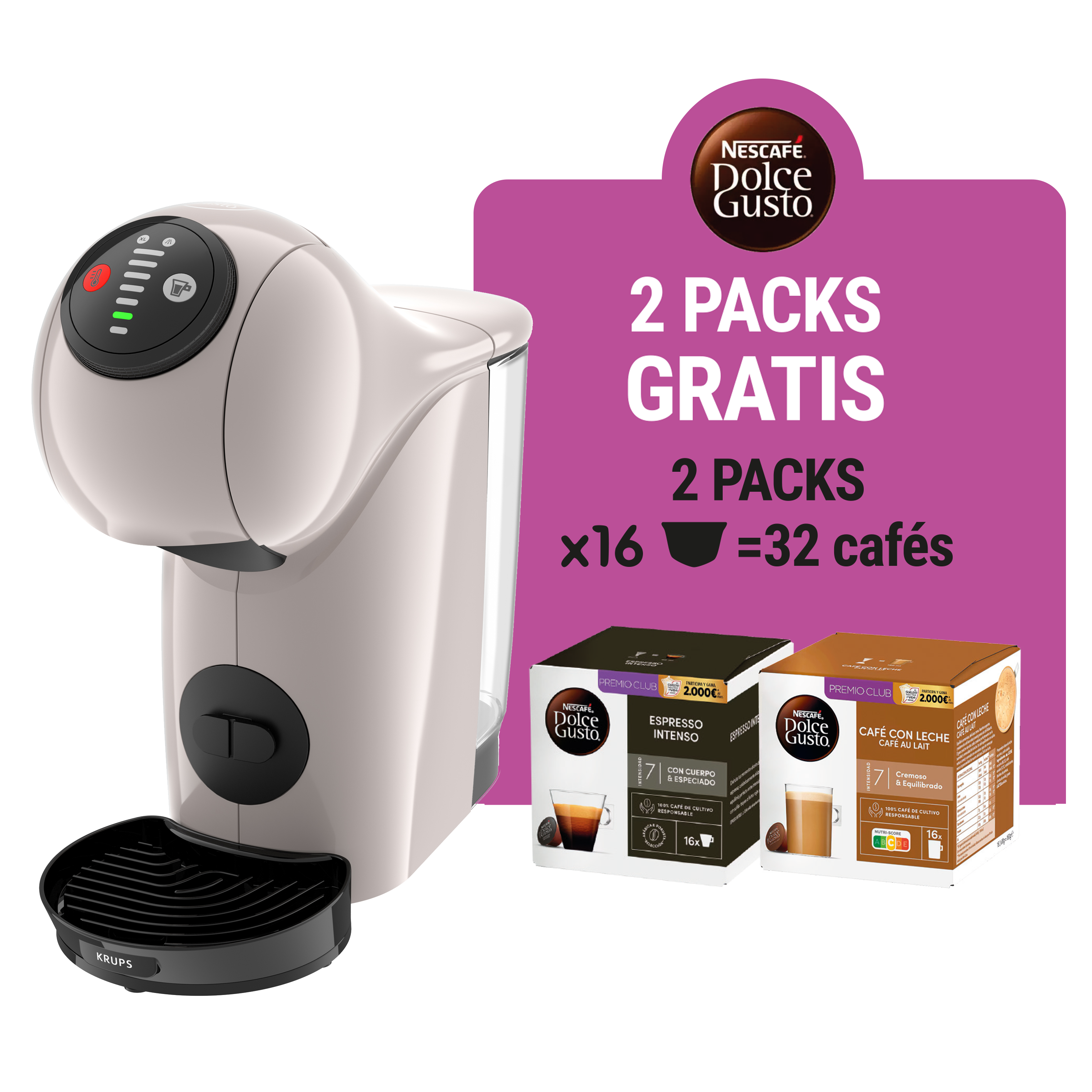 Cafetera de cápsulas Nescafé® Dolce Gusto® Krups